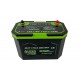 Amped Outdoors 100Ah Lithium Battery, Bluetooth ,IP67 Waterproof,Heated