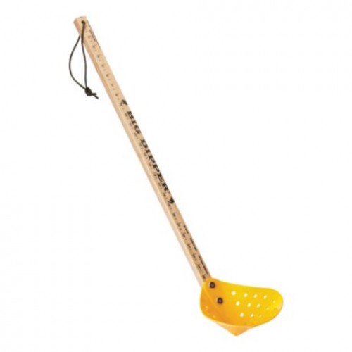 Big Dipper Ice Scoop. The Big Dipper is great for ice holes with a diameter  from 7 on up, and comes fitted with a 30 measuring stick handle.