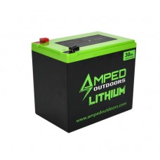 Amped Outdoors 30Ah Lithium LifeP04 Battery